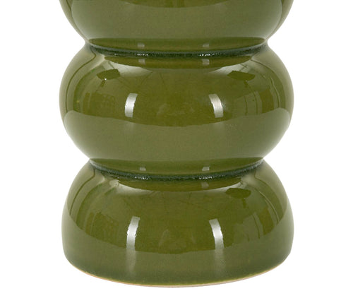 Mauro Ferretti tafellamp - 25x46 cm - groen/wit