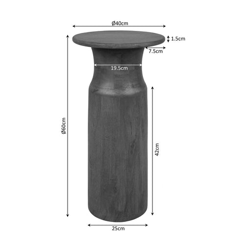 StarFurn Bijzettafel Mason - Bruin Hout - 40x40x60cm - vtwonen shop