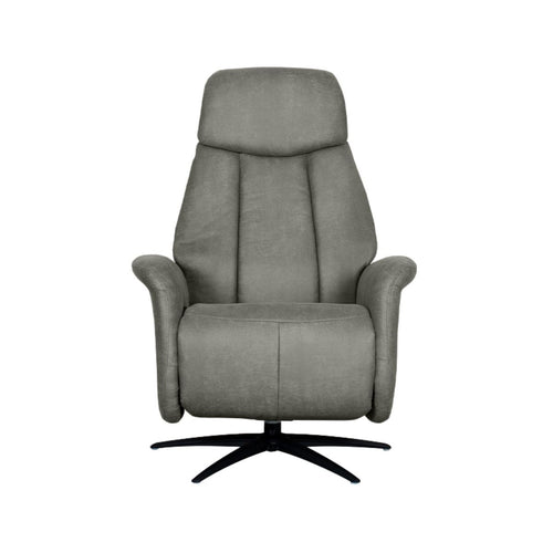 LABEL51 Fauteuil Oslo Elektrisch - Taupe Stof - Draaibaar - vtwonen shop