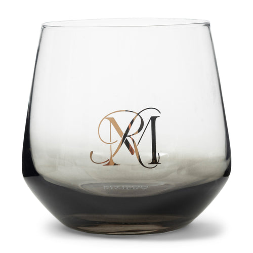 Rivièra Maison RM Aura Water Glass - Glas - Zwart - vtwonen shop