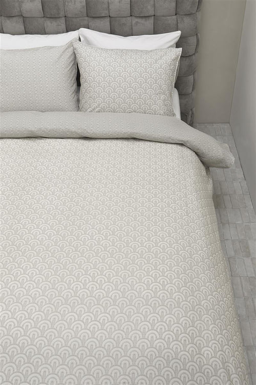 Riviera Maison dekbedovertrek Arched - 140x200/220 cm - zand - vtwonen shop