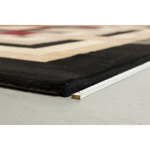 Bold Monkey Urban Maze Vloerkleed 160 x 160 cm - Meerkleurig - vtwonen shop