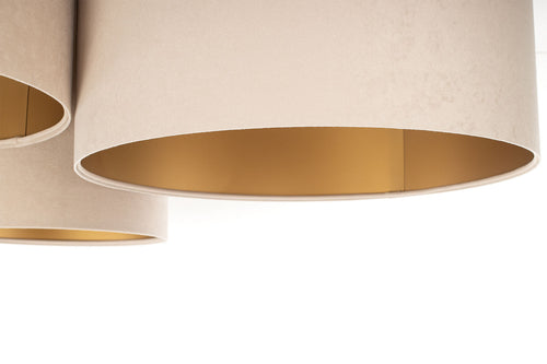 bpskoncept plafondlamp Tria - beige velours