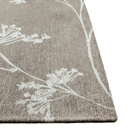 Lola&Moi vloerkleed Parchment - zilver - 240x340cm