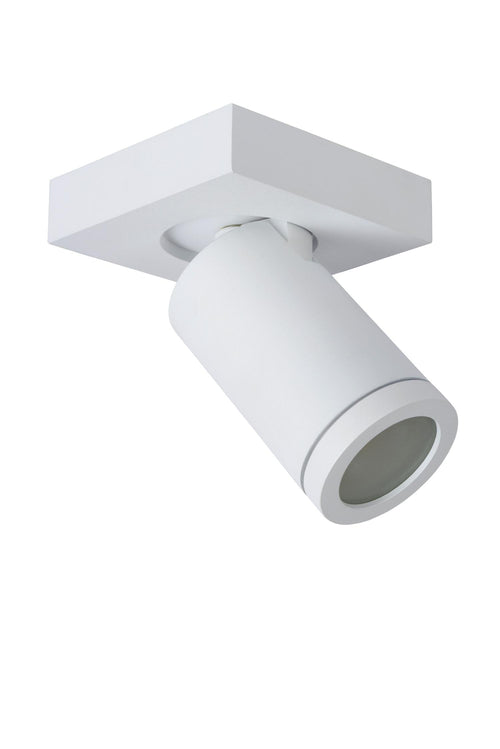 Lucide plafondspot badkamer TAYLOR - 1xGU10 (MR16) - Wit