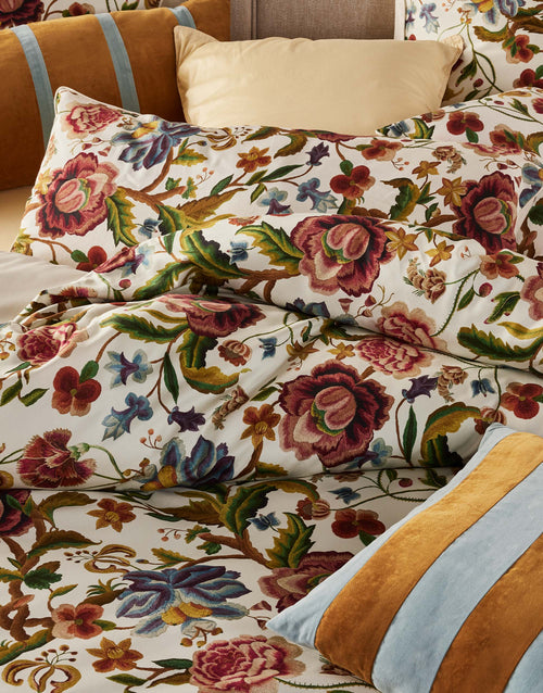 Essenza Roselina dekbedovertrek - Lits-Jumeaux - 240x200/220 cm - Vanille