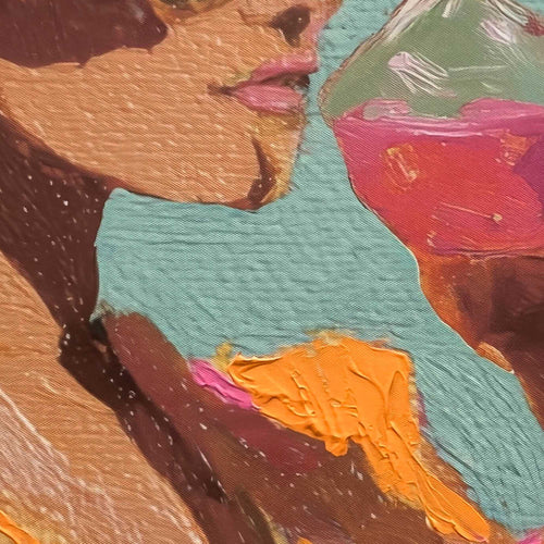 Reinders Cocktails in de zon mixed media -  meerkleurig/multi color - keuken - 120x100cm