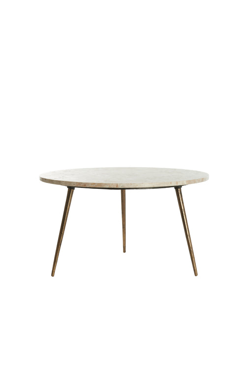 Light & Living bijzettafel ZECA - Ø67x37cm - grijs - vtwonen shop