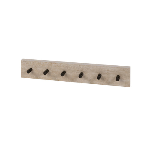 Giga Living Kapstok Travino - Travertin Keramiek - 60x10x10cm