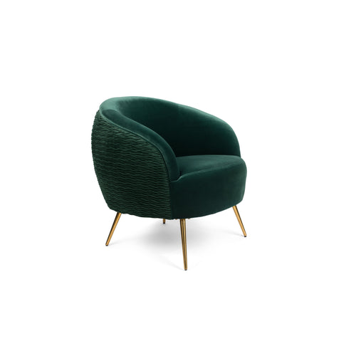 Bold Monkey So Curvy fauteuil donkergroen - vtwonen shop