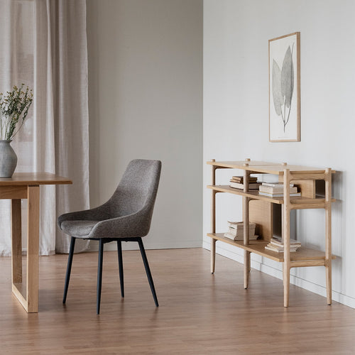 Rowico Home Holton Hoge Houten Wandkast - B 140 cm - Naturel - vtwonen shop