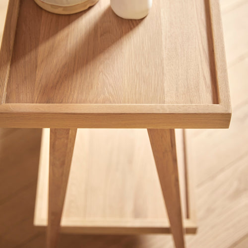 Tikamoon Massief eiken bijzettafel - Naturel - vtwonen shop