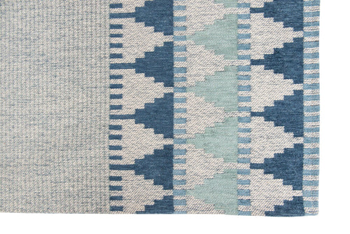 Belavita vloerkleed 8766 Teal - Blauw - 290 x 390 cm