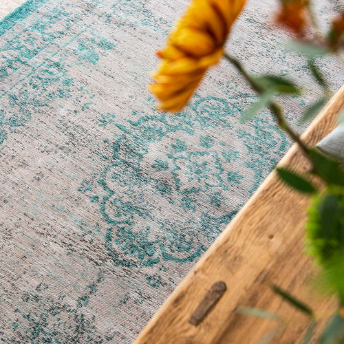 Louis De Poortere vloerkleed Jade Oyster - grijs - 170x240cm - vtwonen shop