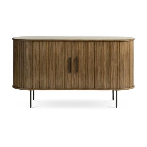 Olivine Lenn houten sideboard gerookt eiken - 140 x 45 cm - vtwonen shop