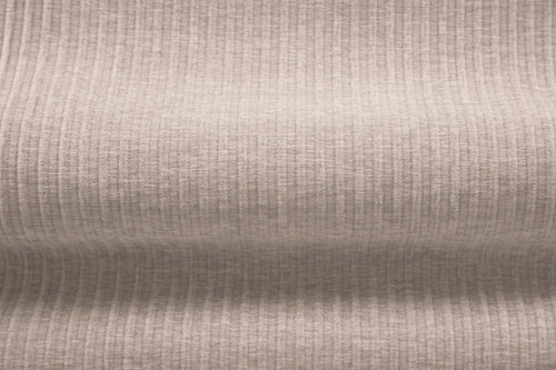 Cosmopolitan Design Bank Arendal 2-zits, chenille met ribbeleffect donkerbeige - 102x180x70cm