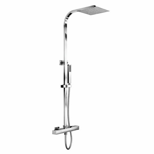 LOMAZOO regendouche Sterling - met thermostaatkraan - chroom
