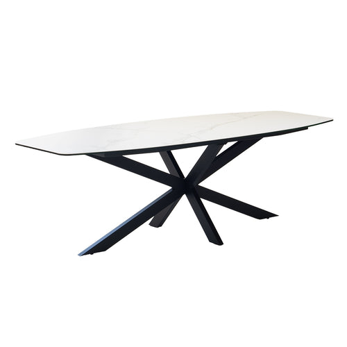 Giga Meubel Eettafel Alicia - Deens Ovaal - Keramiek - 240cm - vtwonen shop