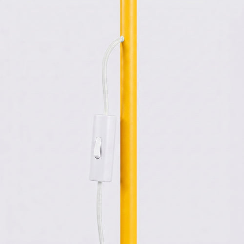 Sollux Lighting Vloerlamp NOX geel - 30x30x165cm