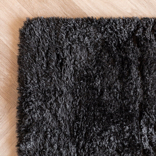 Interieur05 Hoogpolig vloerkleed Fender Antraciet/zwart - 200 x 290 cm - vtwonen shop