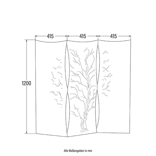 Home Deluxe Privacyhek TREEFLOW