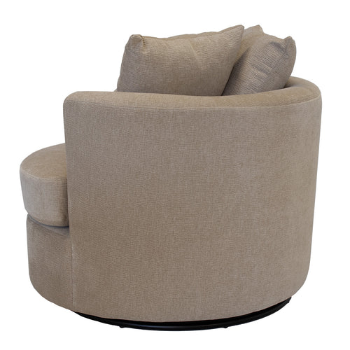 Giga Meubel Fauteuil Thony Luxe Draaibaar - Taupe - Zithoogte 46cm - vtwonen shop