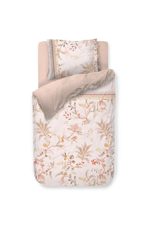 Pip Studio dekbedovertrek Salento - 140x200/220 cm - gebroken wit