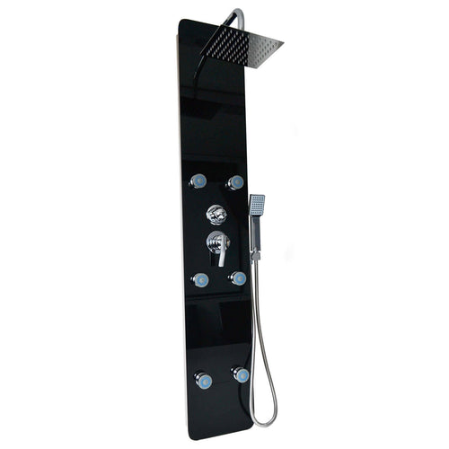 Home Deluxe Douchepaneel DIVE Zwart - vtwonen shop