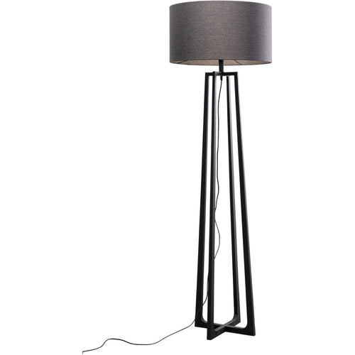 Kare Design Vloerlamp Timon 160cm zwart - vtwonen shop