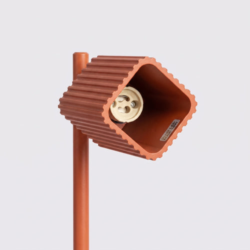 Sollux Lighting Tafellamp RAYO rode oker - 14,5x14,5x43cm