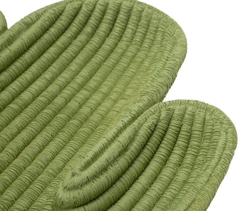 Mauro Ferretti svuotatasche - 34x20x3 cm - groen