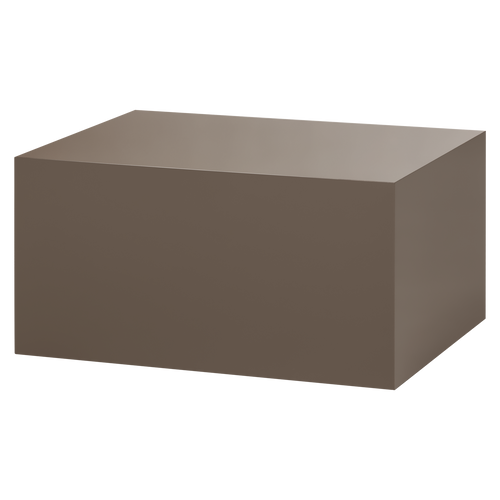 WOOOD salontafel Savo - MDF Hoogglans - Mokkabruin - 40x80x60