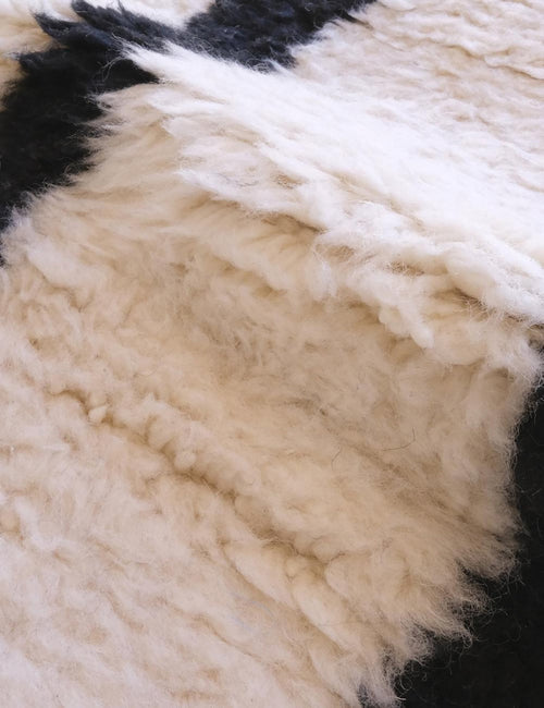AFK Living vloerkleed Berber - handgemaakt - Wol - 160 cm x 230 cm