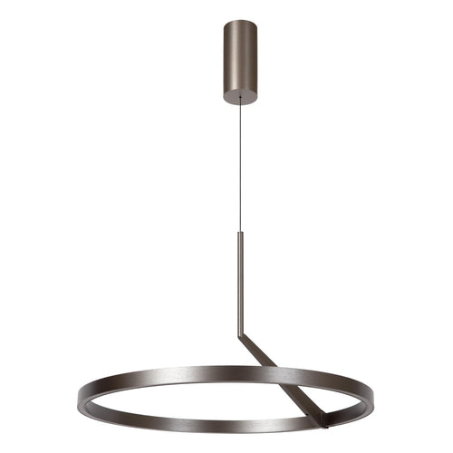 Lucide hanglamp APPLAUSE - Geïntegreerde LED - Grijs ijzer