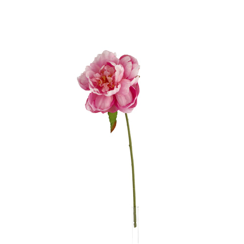 Maxifleur Pioen Kunstbloem 38cm Roze