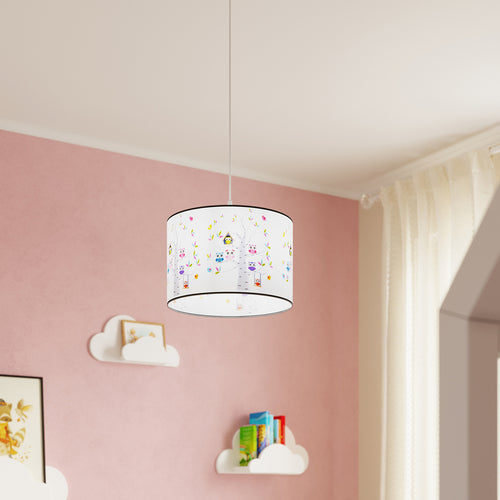 Sollux Lighting Hanglamp OWLS 40 - 40x40x82cm
