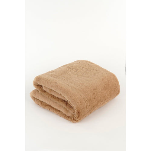Mica Decorations Bronte Fleece Deken - L200 x B150 cm - Beige