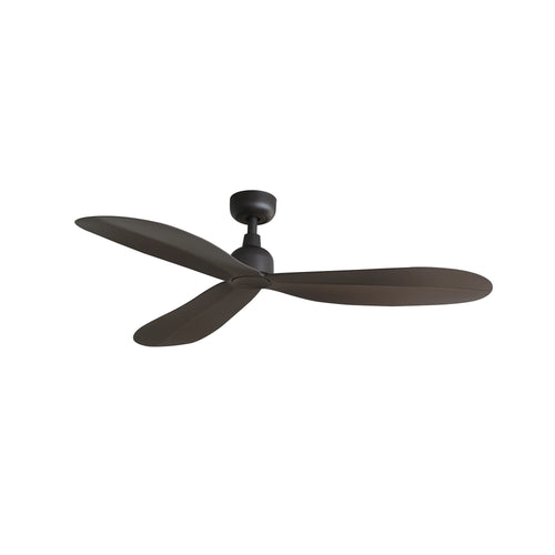 Faro PALMA Middelbruine DC-plafondventilator met IP44 DC-motor, 6 snelheden