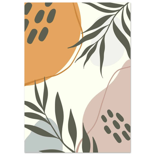 Artfulprints  Boho – Floral play   poster A4 21x29.7 cm - vtwonen shop