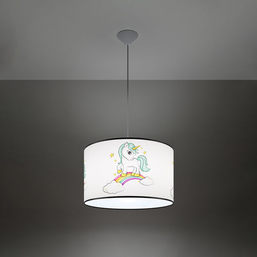 Sollux Lighting Hanglamp UNICORN 40 - 40x40x95cm
