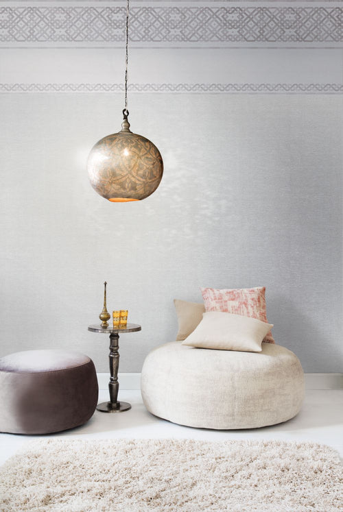 Masureel behang effen grijs - 53 cm x 10.05 m - 631102 - vtwonen shop