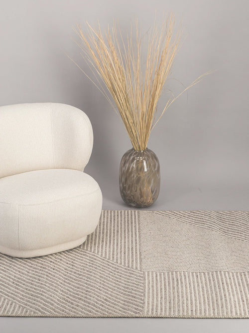 AFK Living vloerkleed Mysigt - design - grijs - 120 x 170 cm