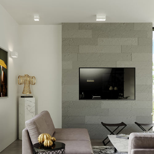 Sollux Lighting Wandlamp LOBO MAXI wit - 20x12x10cm