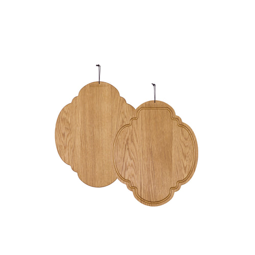 Dutchdeluxes Ontbijtbord Geolied Eik 23x27cm