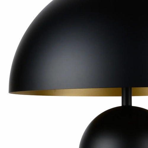 Artdelight tafellamp Best - 2 lichts - 35  x 50   cm - zwart goud - vtwonen shop