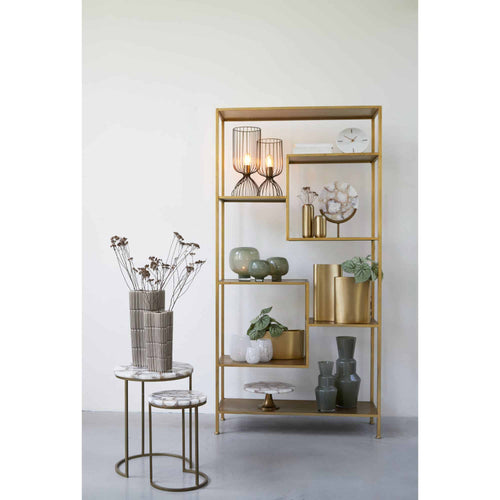 Light & Living bijzettafel AXAT - brons - Ø41cm - vtwonen shop