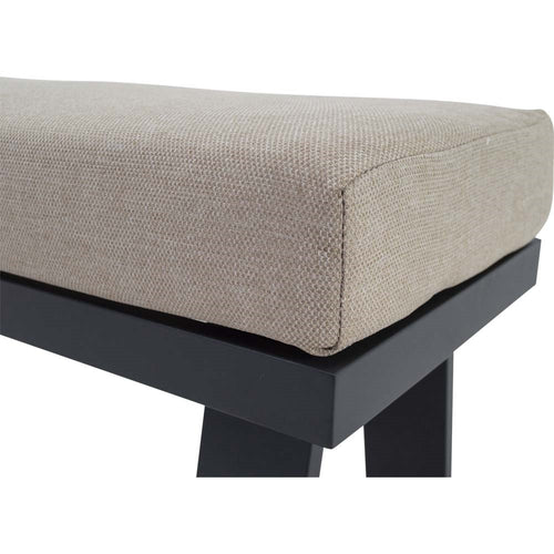 Lesli Living loungebank Estoril - antraciet - 213x86x80,5cm
