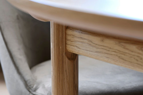 Loff Design Eetkamertafel Patea - ø120 cm - Eiken