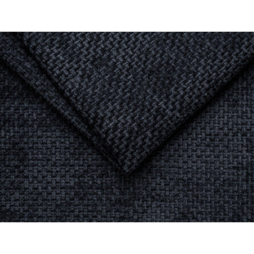 Cosmopolitan Design - Linker hoekbank Chicago 5-zits, chenille marineblauw - 167x348x78cm