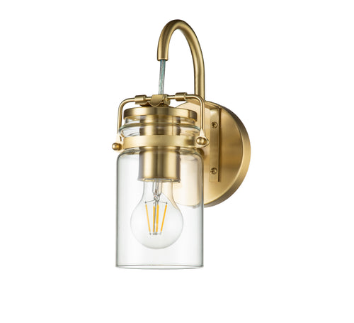 Elstead Kichler Brinley Wandlamp Geborsteld Messing